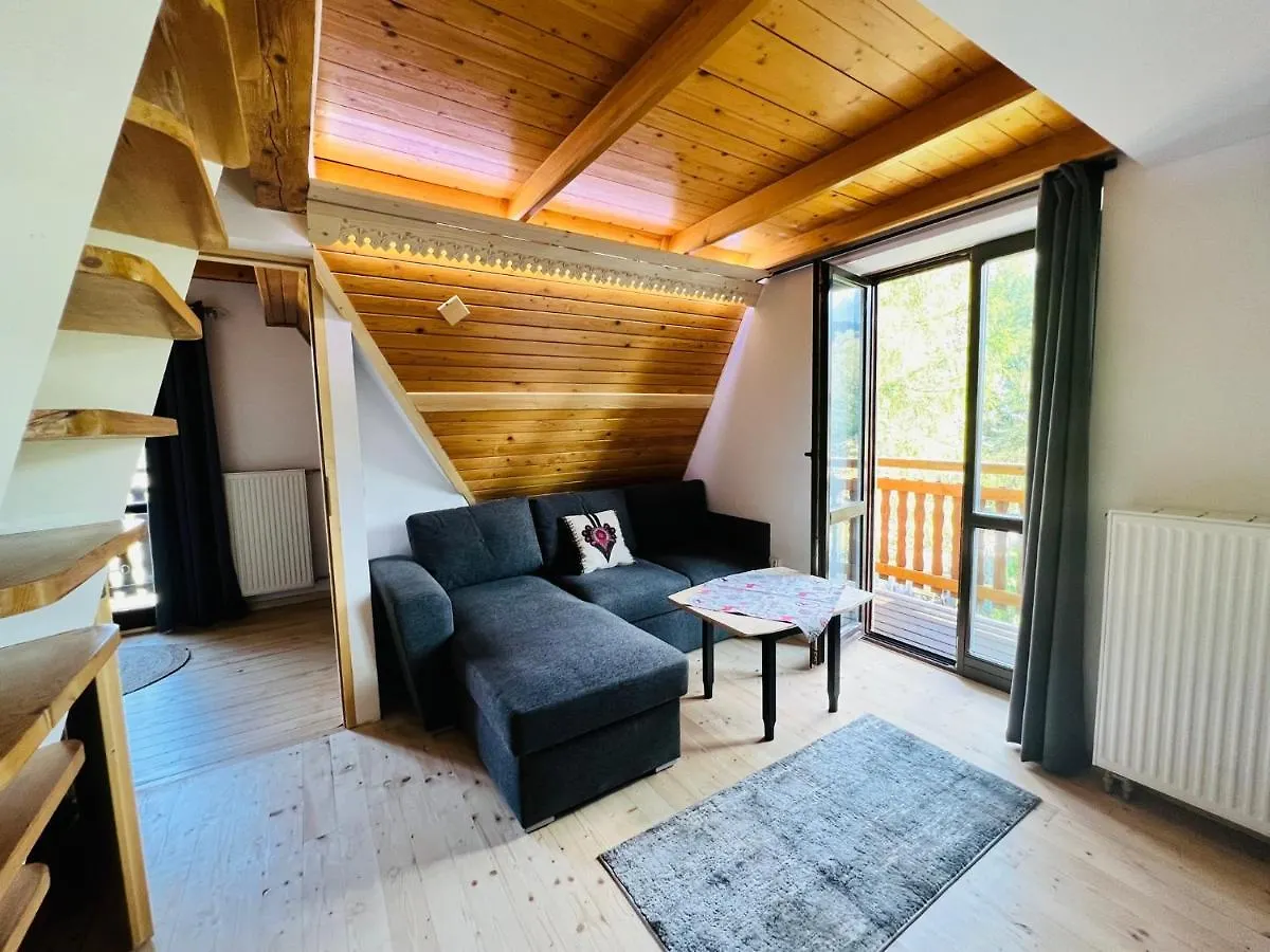 شقة Tatrydom Apartament Loft Z Kominkiem زاكوباني